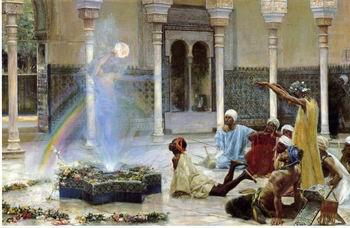 Arab or Arabic people and life. Orientalism oil paintings  420, unknow artist